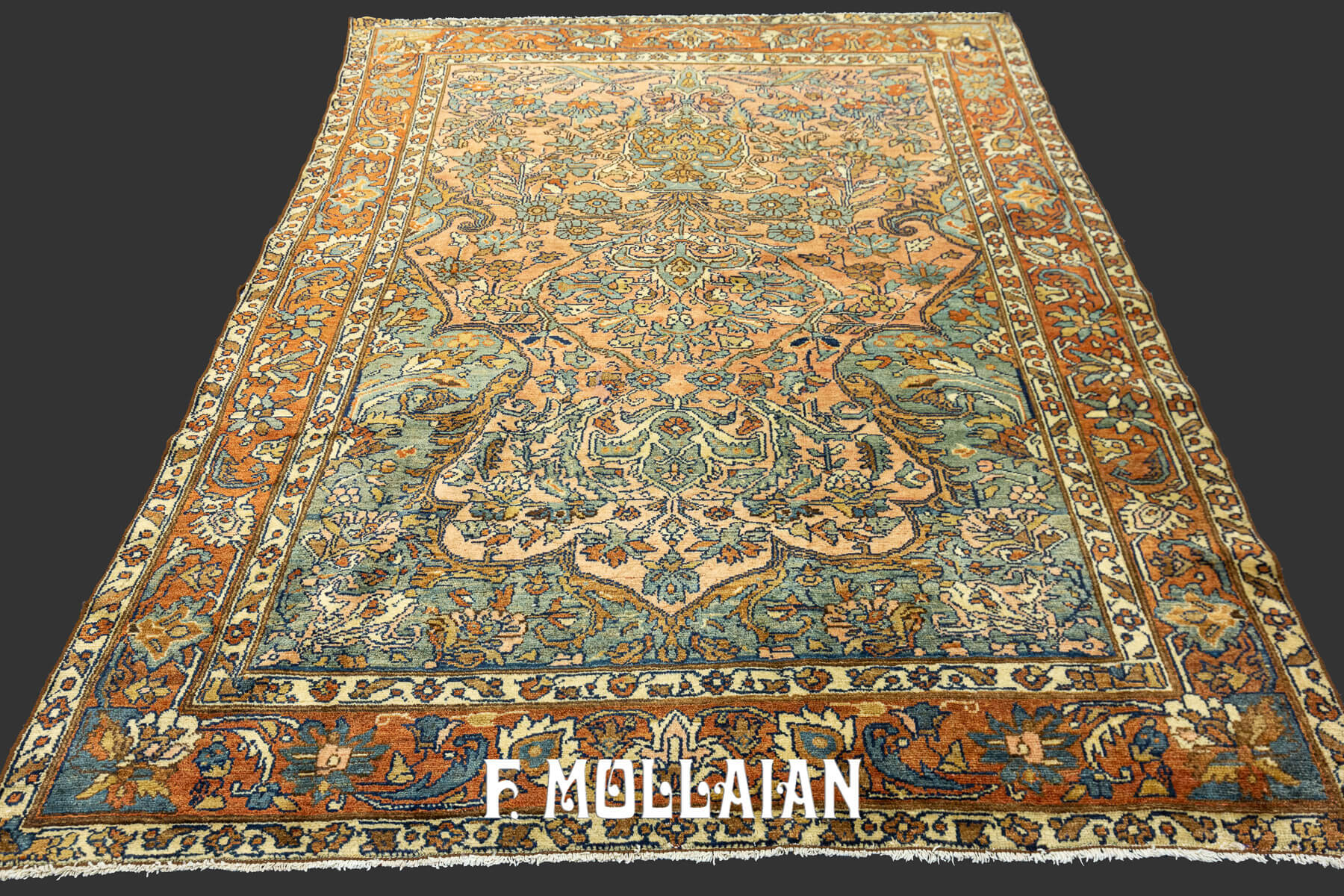 Tapis Lilian Champ de Prière Couleur Saumon n°:72660200